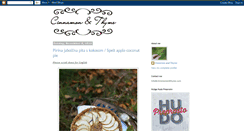 Desktop Screenshot of cinnamonandthyme.com